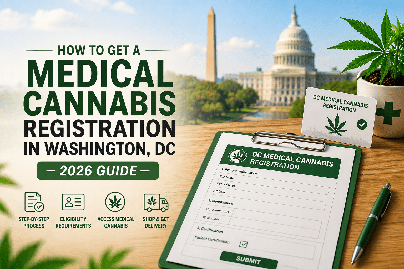 Signing Up For A Washington DC Medical Cannabis Registration