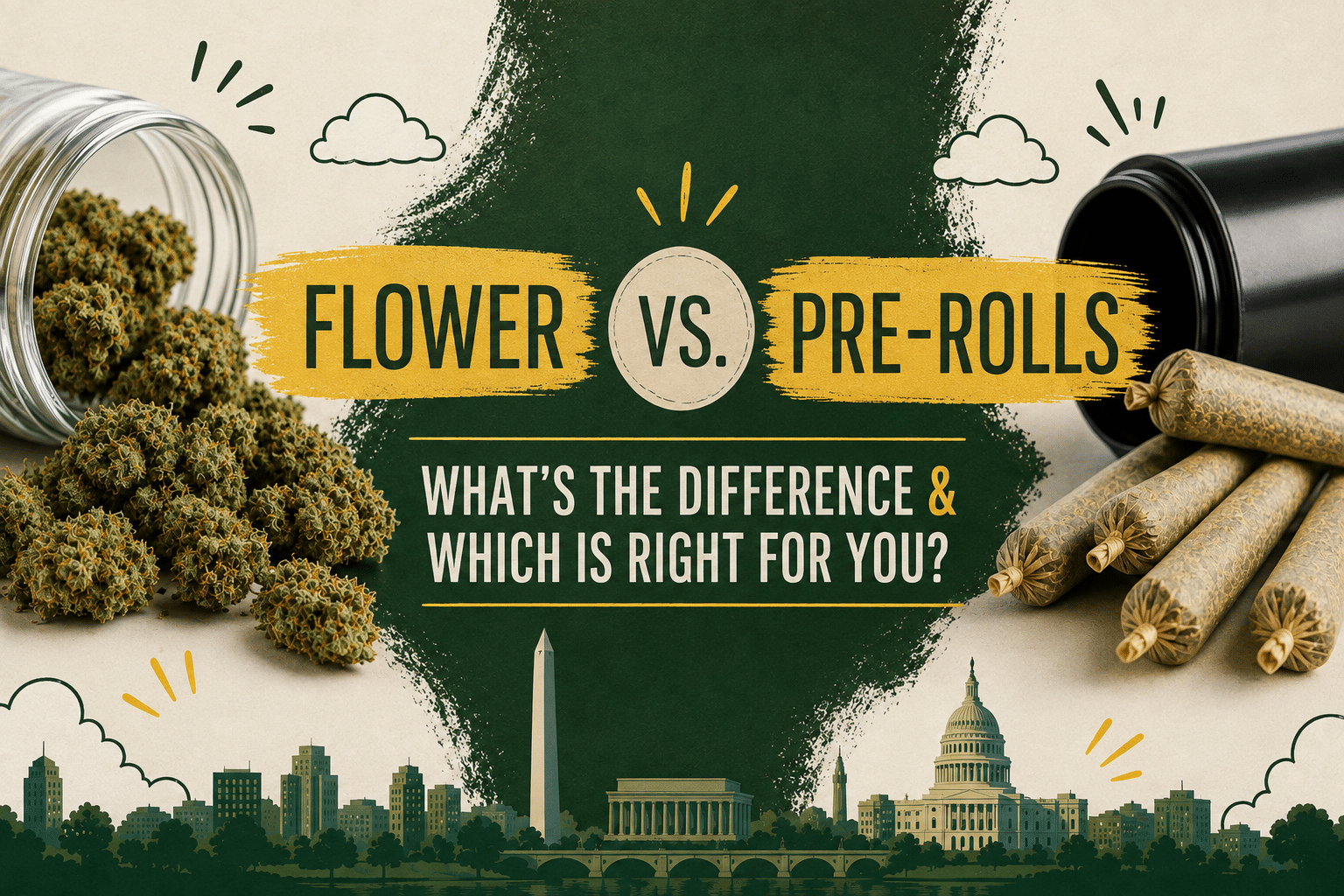 Flowers vs Pre-rolls and knowing the difference